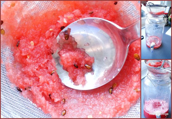 agua fresca Wassermelone ohne Kerne